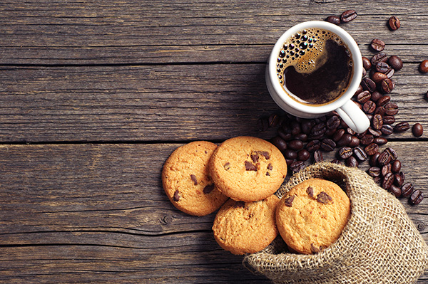 coffee and cookies